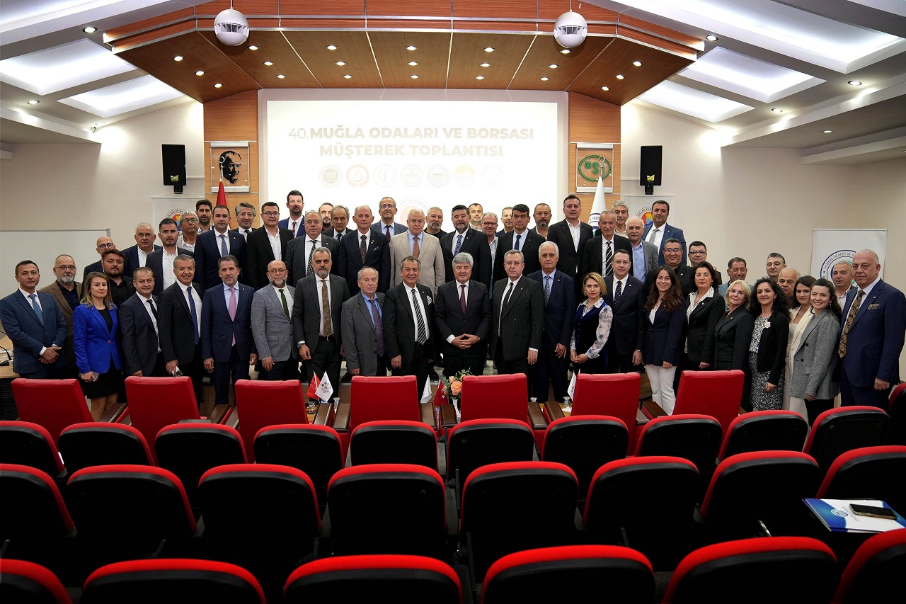 MUĞLA ODALARI VE BORSASI 40’INCI MÜŞTEREK TOPLANTISI FETHİYE’DE YAPILDI