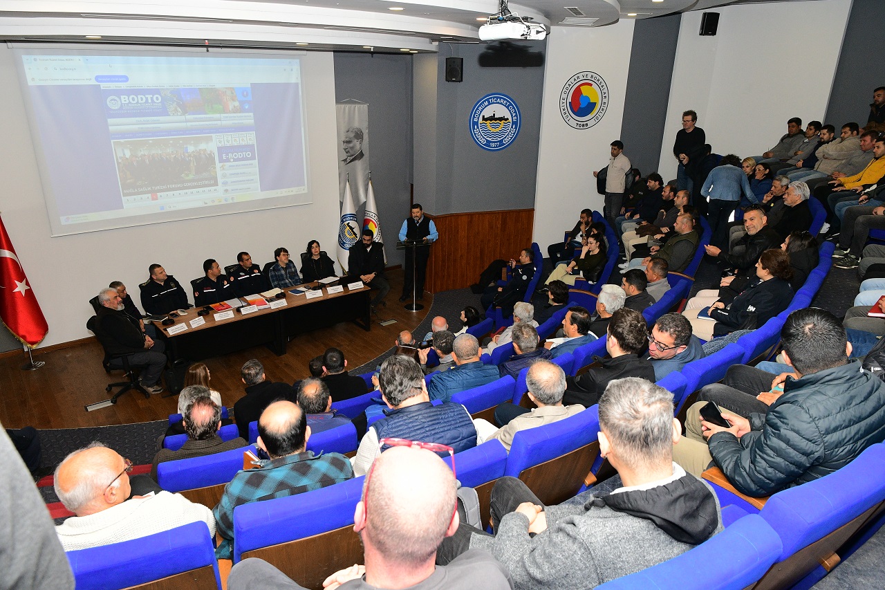 BODTO’DA YANGIN MEVZUATI BİLGİLENDİRME TOPLANTISI