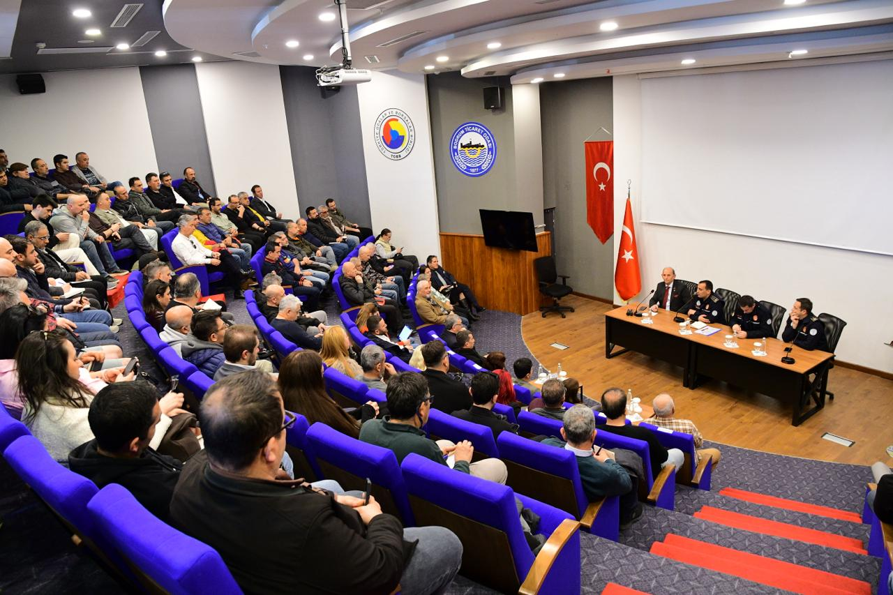 BODTO’DA YANGIN YÖNETMELİĞİ BİLGİLENDİRME TOPLANTISI GERÇEKLEŞTİRİLDİ