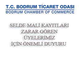 Selde Mali Kayıtları Zarar Gören Üyelerimiz İçin Önemli Duyuru