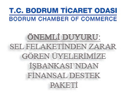 Selden Zarar Gören Üyelerimize İşbankası'ndan Finansal Destek Paketi