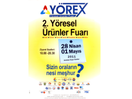 2. Yöresel Ürünler Fuarı
