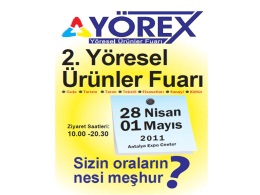 YÖREX 2011, ticari başarı için geliyor!...