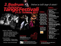 2.Bodrum Uluslararası Tango Festivali