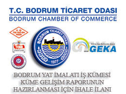 Yat İmalatı İş Kümesi Küme Gelişim Raporu Hazırlanması için İhale İlanı