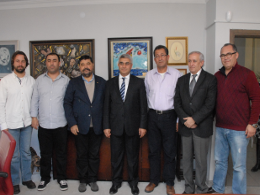 MİLAS KAYMAKAMI ODAMIZI ZİYARET ETTİ