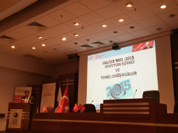 TSE BİLGİLENDİRME TOPLANTISI GERÇEKLEŞTİ