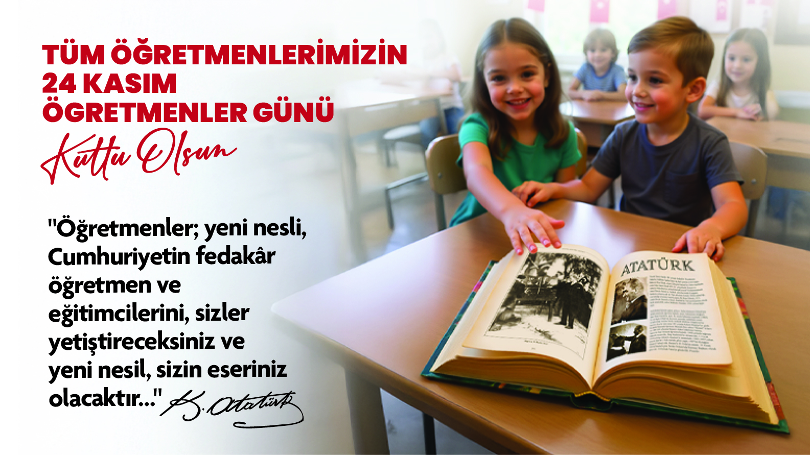 BAŞKAN KOCADON’DAN ÖĞRETMENLER GÜNÜ MESAJI