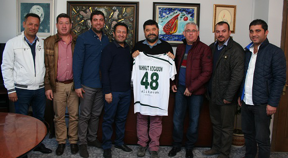 YALIKAVAK HANDBALL KULÜBÜ ODAMIZI ZİYARET ETTİ