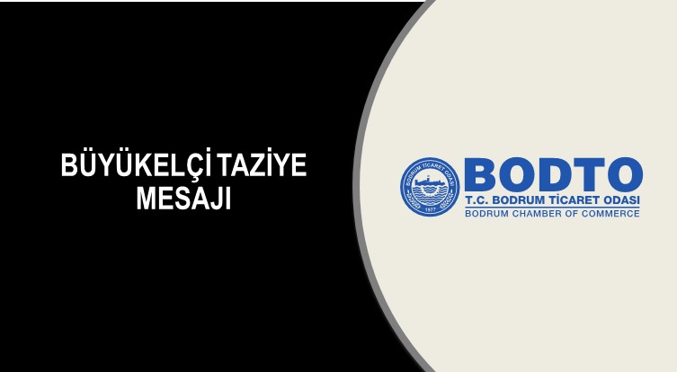 BÜYÜKELÇİ TAZİYE MESAJI