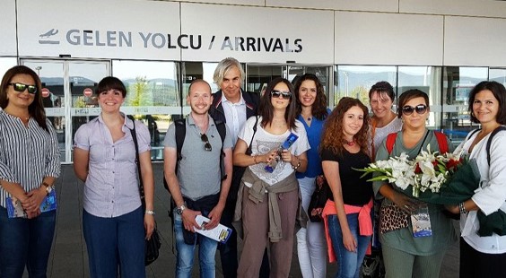 İTALYAN MEDYACILAR BODRUM’U GEZİYOR