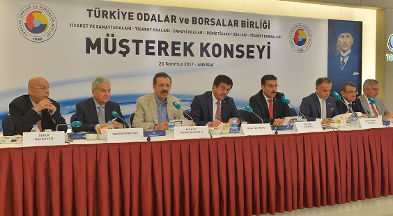 ODA KONSEYLERİ MÜŞTEREK TOPLANTISI GERÇEKLEŞTİ