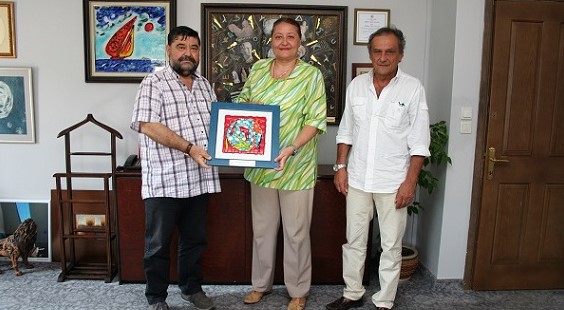 BODRUM VERGİ DAİRESİ MÜDÜRÜNDEN VEDA ZİYARETİ