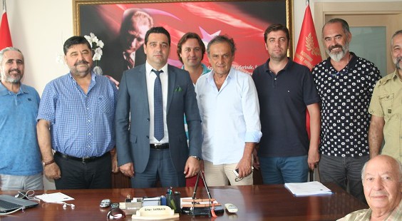 YENİ EMNİYET MÜDÜRÜ ERTAN SARIKAYA’YA ZİYARET