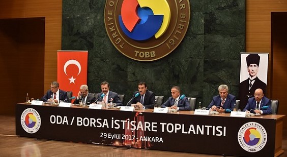 ODA/BORSA İSTİŞARE TOPLANTISI TOBB’DA YAPILDI