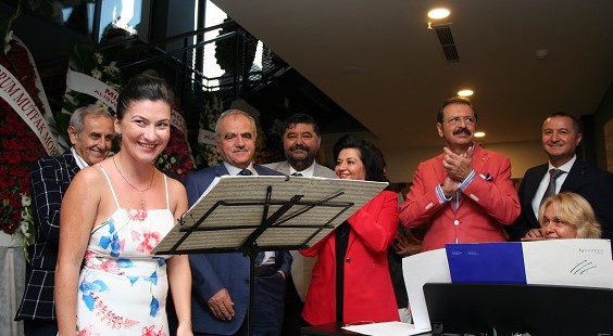 YENİ HİZMET BİNAMIZI SANATLA AÇTIK