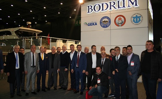 DENİZ SEVERLER BODRUM STANDINDA BULUŞTU