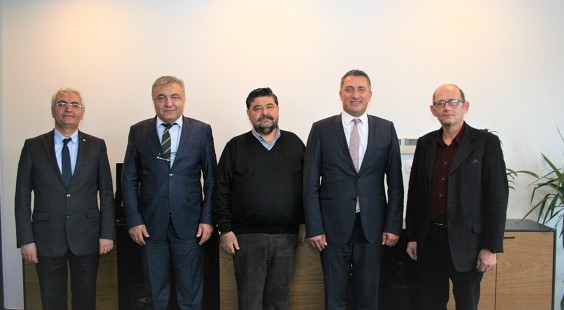 BANKA MÜDÜRLERİ ODAMIZI ZİYARET ETTİ