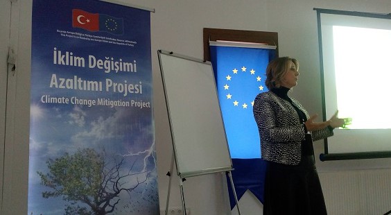 İKLİM DEĞİŞİKLİĞİ TOPLANTISINA KATILDIK