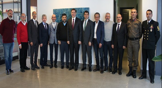 KAYMAKAM BEKİR YILMAZ ODAMIZDAYDI