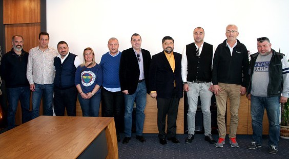 SPOR KULÜP DERNEKLERİNİN ZİYARETLERİ SÜRÜYOR