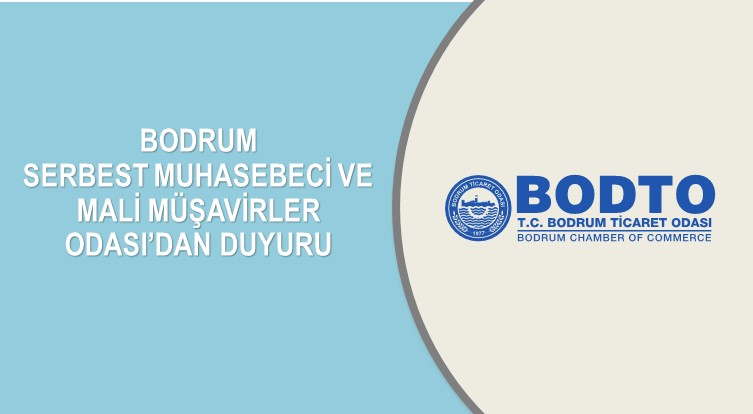 BODRUM SMMMO’DAN DUYURU