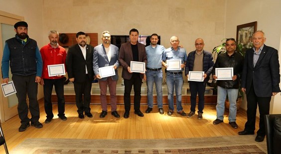 JAPONYA’DAN TEŞEKKÜR PLAKETİ ALDIK