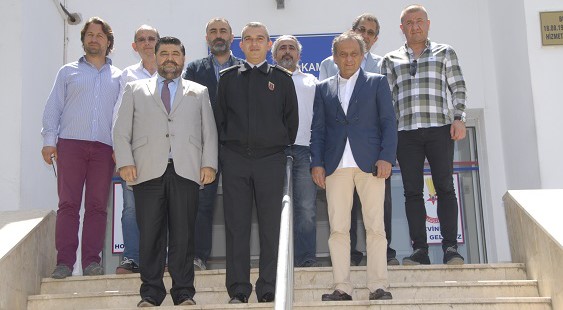 JANDARMA KOMUTANINA ZİYARET