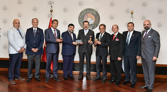 BODTO TOBB BAŞKANINI ZİYARET ETTİ