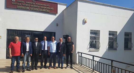 BODTO’DAN VERGİ DAİRESİ MÜDÜRÜNE ZİYARET