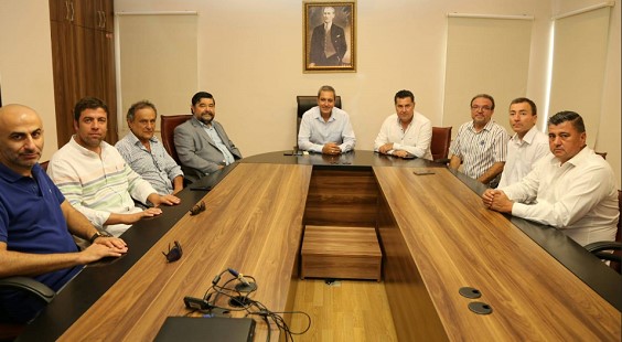 BODTO Y.K. YENİ EMNİYET MÜDÜRÜNÜ ZİYARET ETTİ