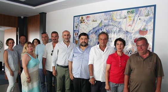 TÜRSAB BODRUM YTK ODAMIZI ZİYARET ETTİ