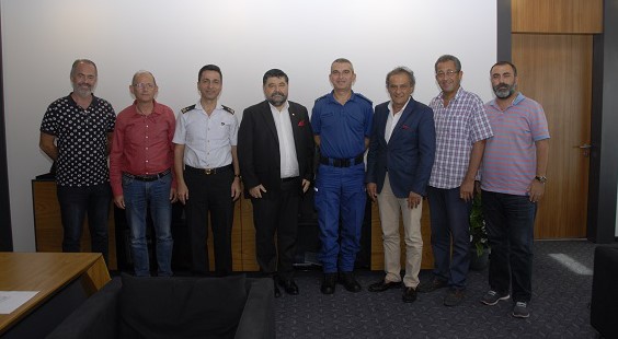 İL JANDARMA KOMUTANINDAN ODAMIZA ZİYARET