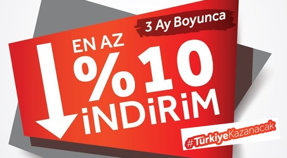 ENFLASYONLA MÜCADELE KAPSAMINDA “İNDİRİM KAMPANYASI”