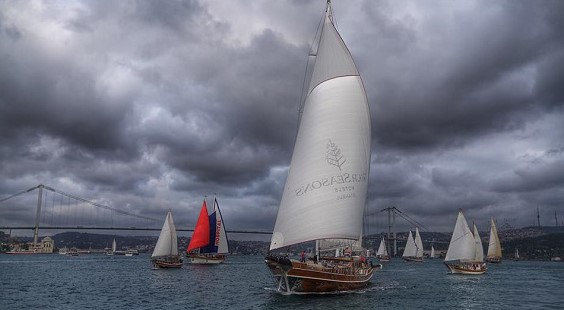 BODRUM GULETLERİ İSTANBUL’U BÜYÜLEDİ