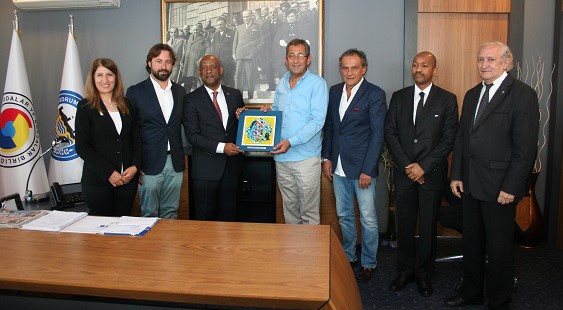 GÜNEY AFRİKA HEYETİ ODAMIZDAYDI