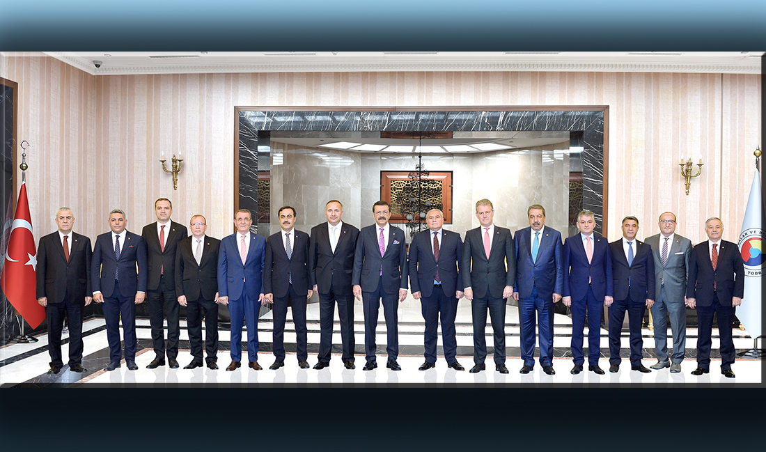 TOBB BOARD OF DIRECTORS HAS ASSIGNED DUTIES TO ITS MEMBERS