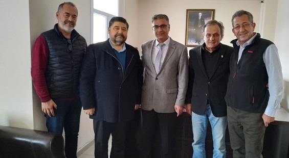 MİLLİ EMLAK MÜDÜRÜNE ZİYARET