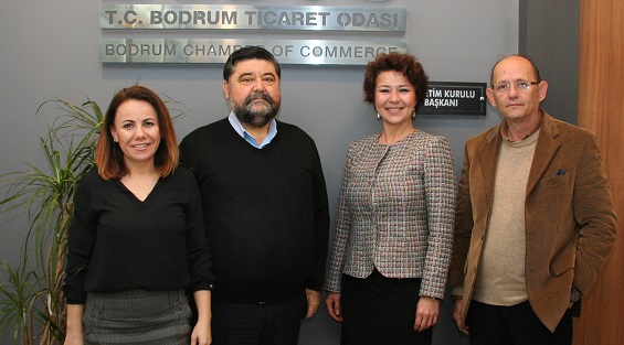 BANKA MÜDÜRLERİNDEN ZİYARET