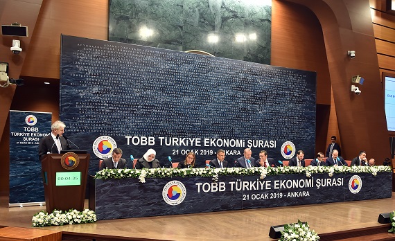 TÜRKİYE EKONOMİ ŞURASI TOBB’DA YAPILDI