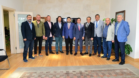 BODTO HEYETİNDEN BELEDİYE BAŞKANINA ZİYARET