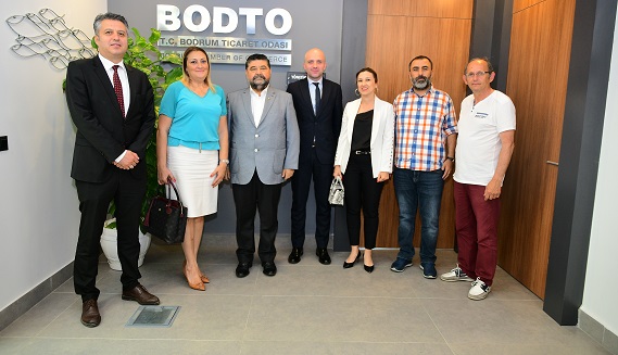 HALK SİGORTA YÖNETİCİLERİNDEN ZİYARET