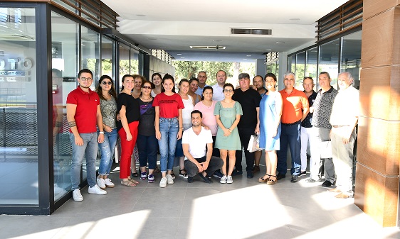 BODTO PERSONELİ VE YÖNETİM BAYRAMLAŞTI