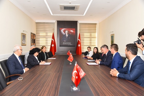 AVLONYA VALİSİ FLAMUR MAMAJ BODRUM’A GELDİ