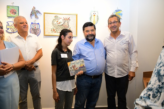 BODRUM SAĞLIK VAKFI MOZAİK SERGİSİ AÇILDI