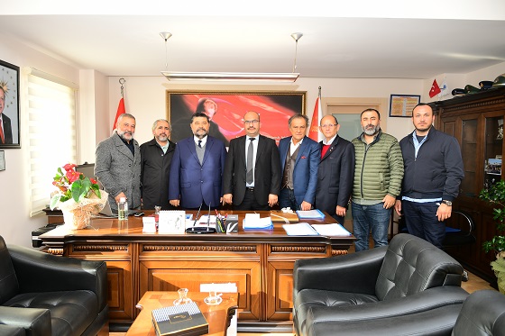 BODRUM EMNİYET MÜDÜRÜ ALİ ÖZHER’E ZİYARET