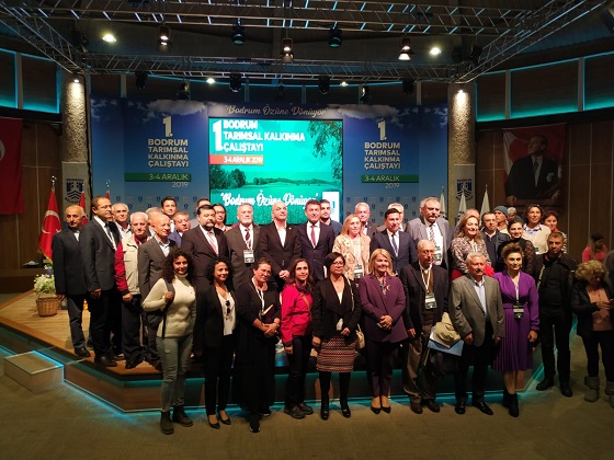 1.BODRUM TARIMSAL KALKINMA ÇALIŞTAYI YAPILDI