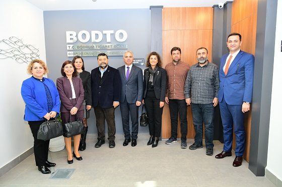 HALKBANK BÖLGE MÜDÜRLERİNDEN ZİYARET