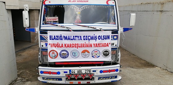 BODTO ÜYELERİNİN YARDIMLARI YOLA ÇIKTI