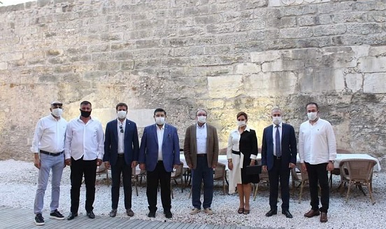 BODRUM KALESİNİN AÇILIŞ TÖRENİNE KATILDIK